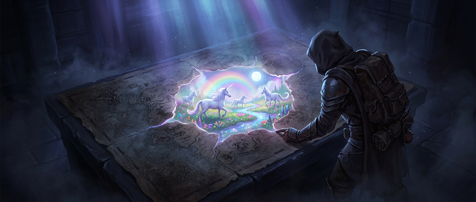 Diablo III hides a rainbow unicorn world