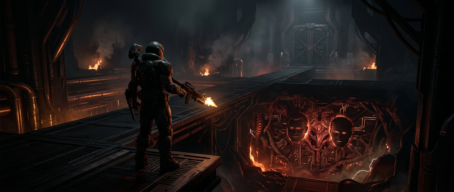 В Doom спрятана настоящая голова программиста