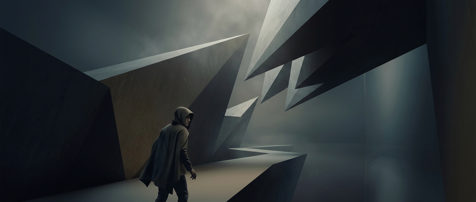 Why sharp angles make you uneasy