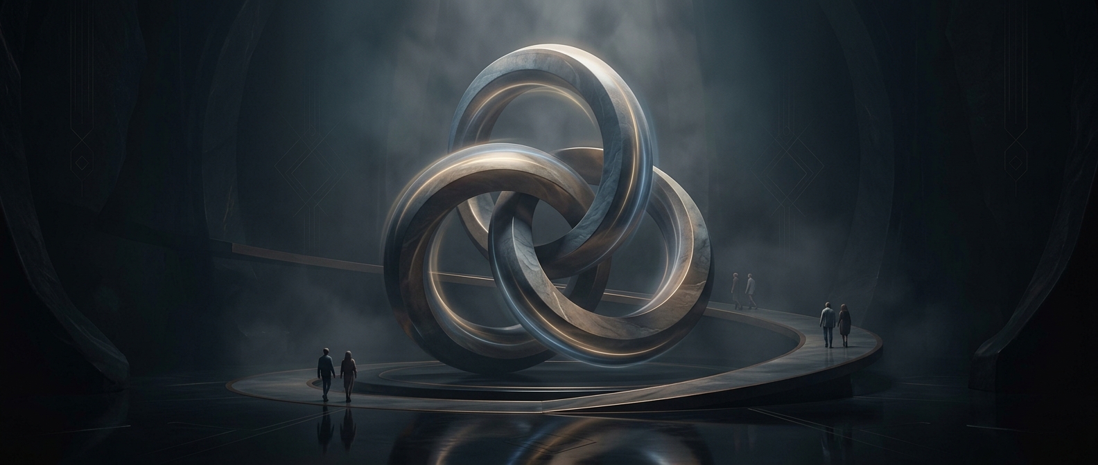 Three embodies complete structural cycles