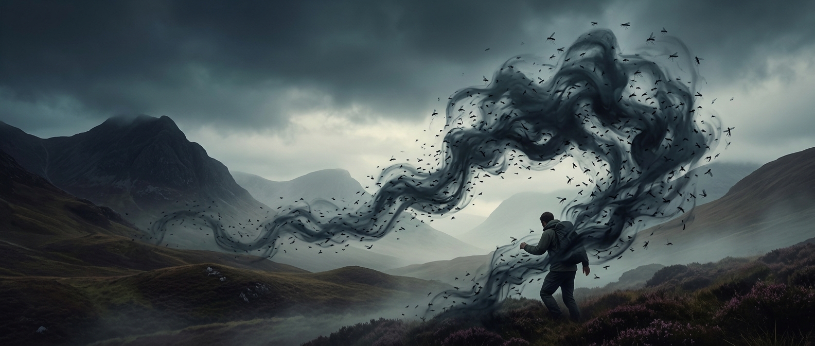 Why Scottish summers come with biting clouds