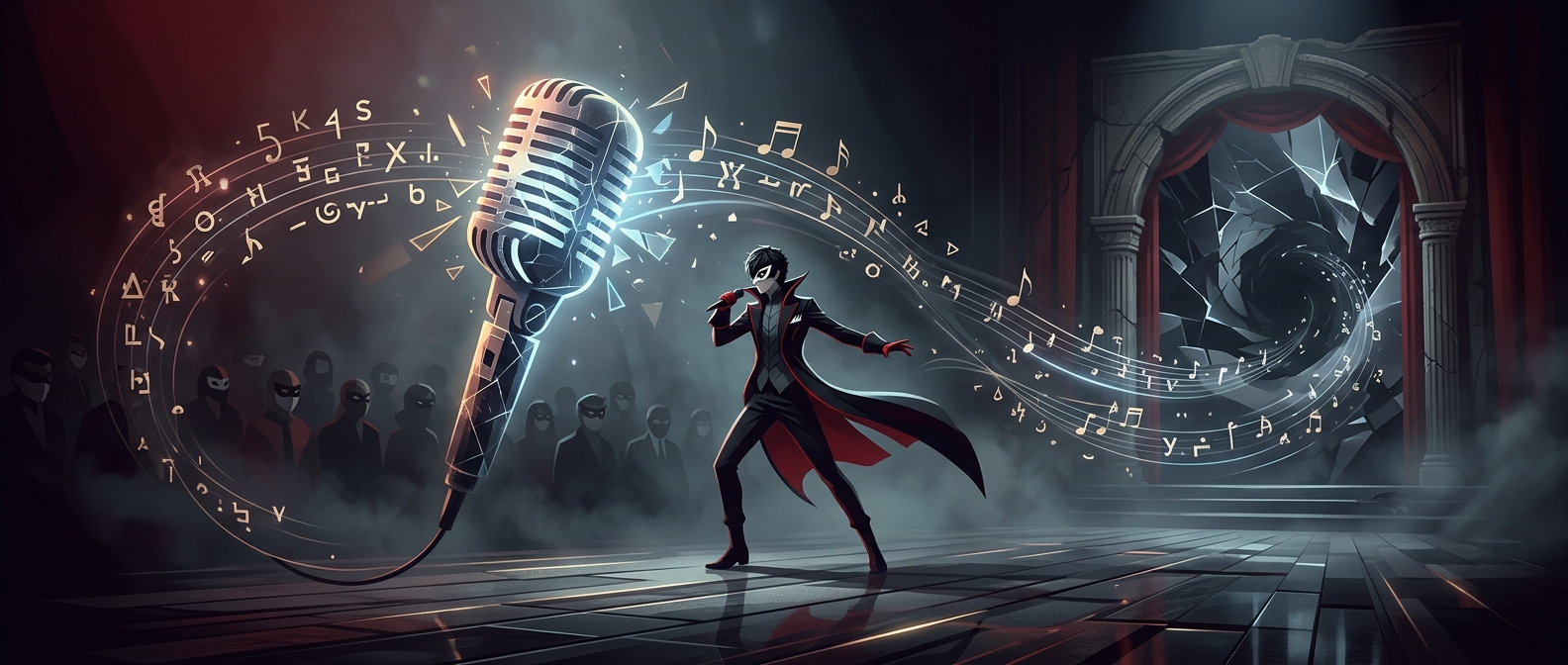 Саундтрек Persona 5 содержит полностью вымышленные английские тексты
