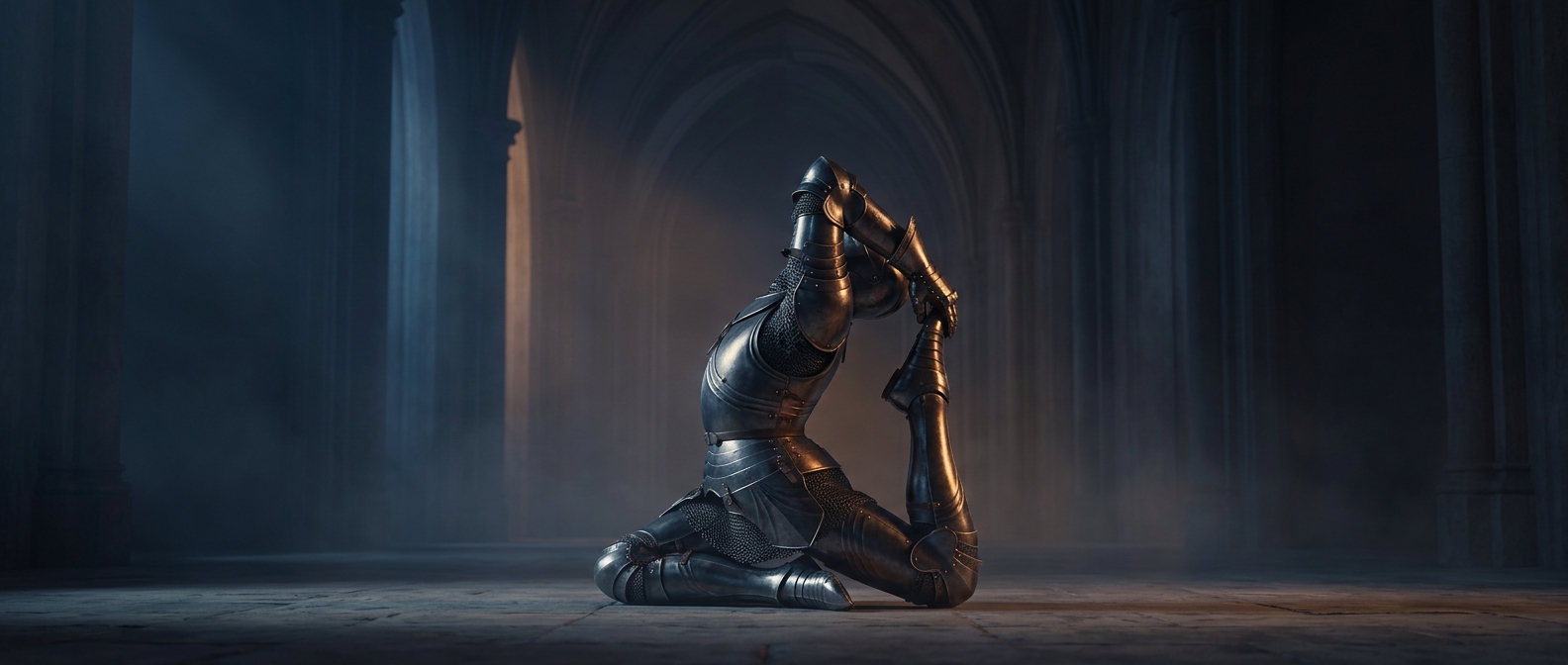 Knights needed stretching to fight in armor