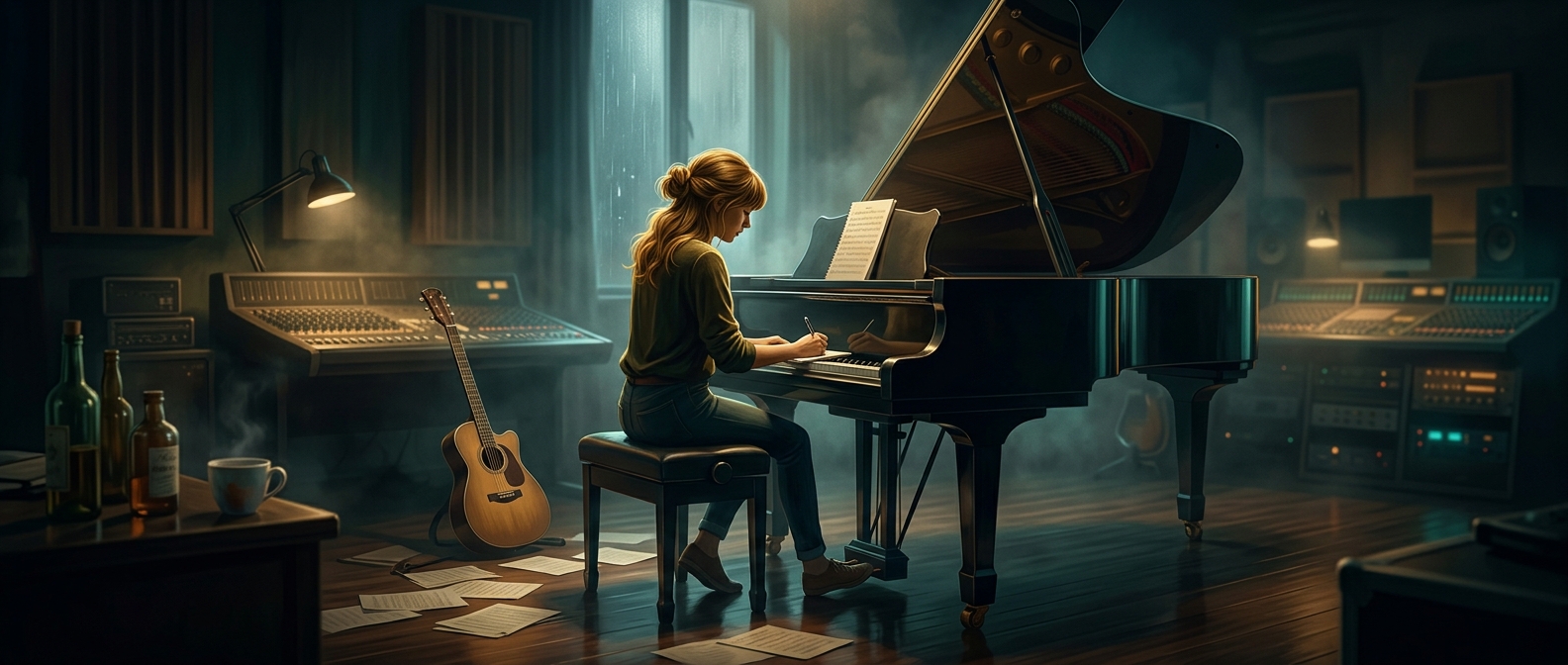 The Taylor Swift album written entirely alone