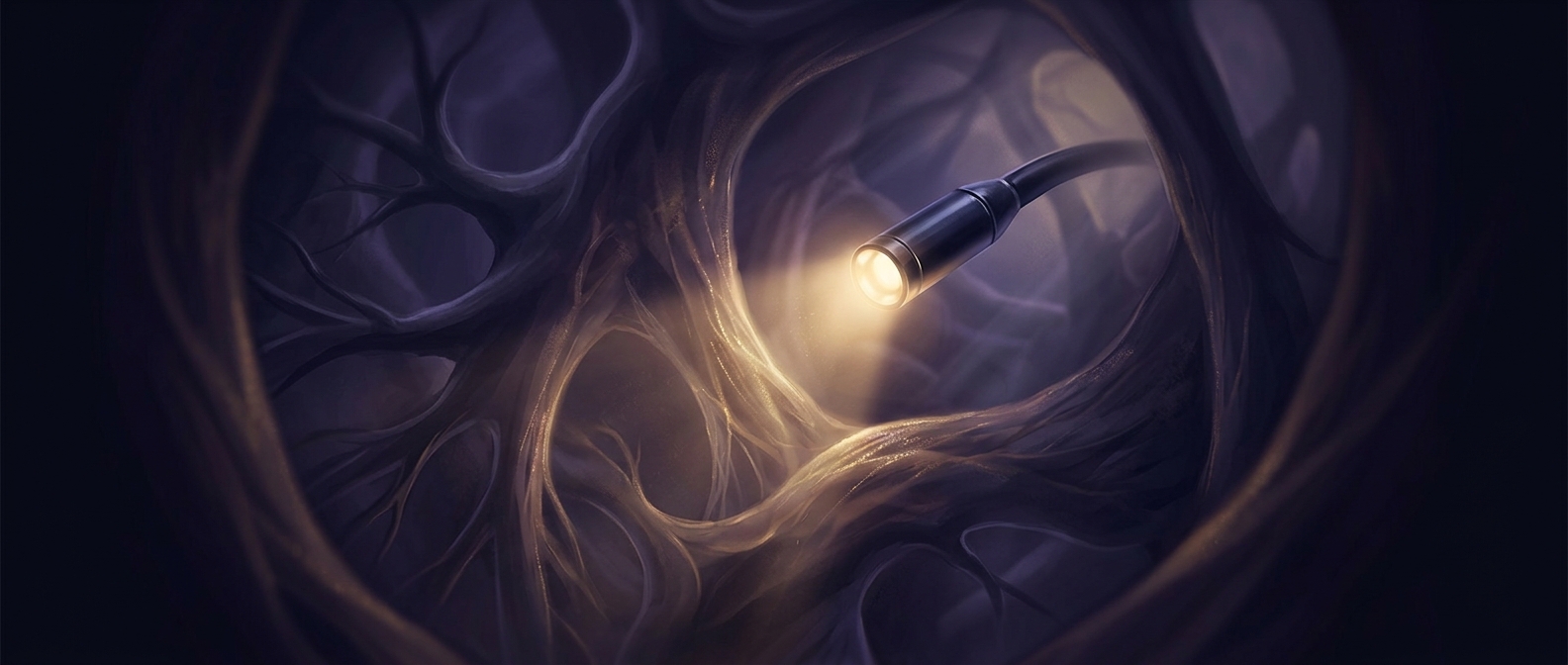 Endoscopes use fiber optics to light up human insides