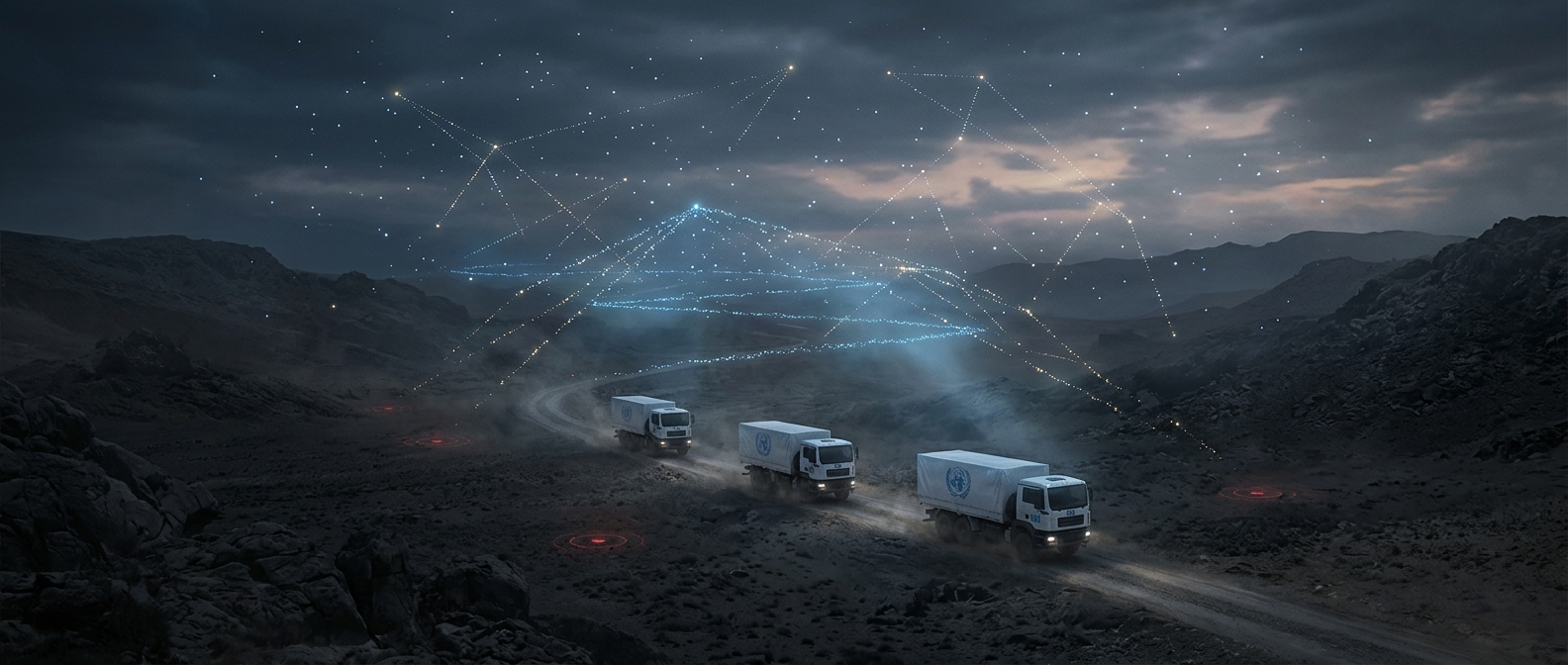 How food convoys navigate war zones