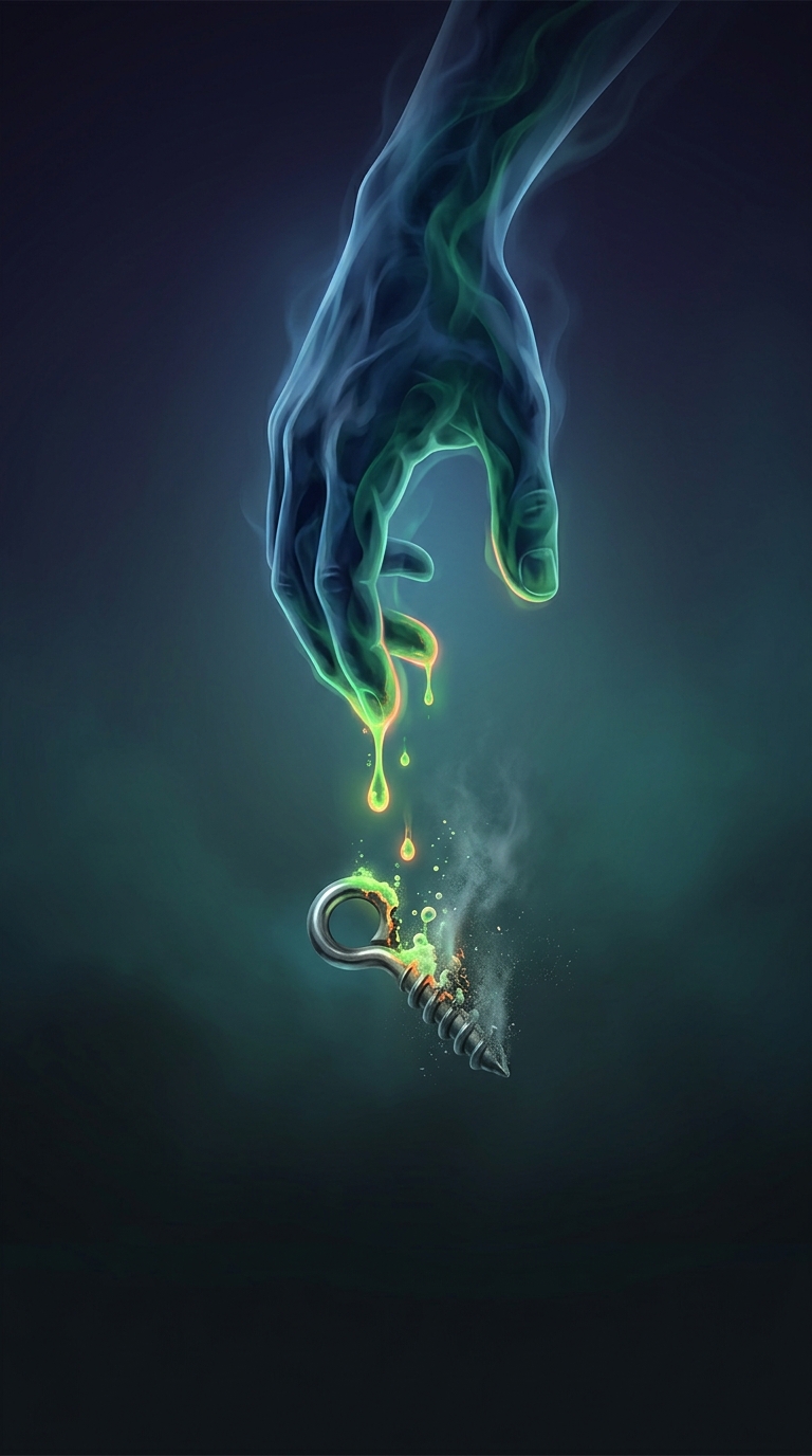 If extracted from your body, what common household item could your stomach acid easily dissolve?