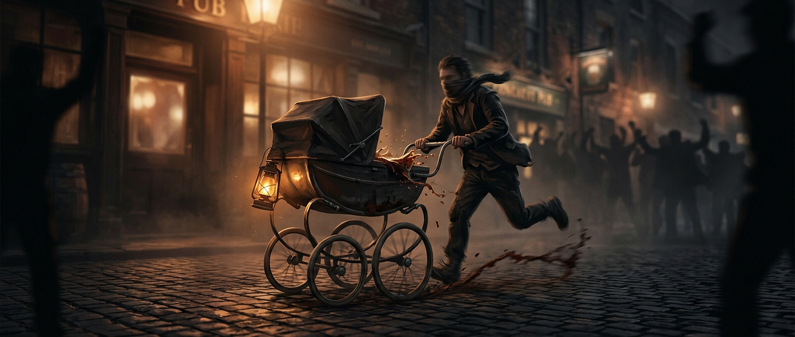 When a pub race puts adults in baby carriages