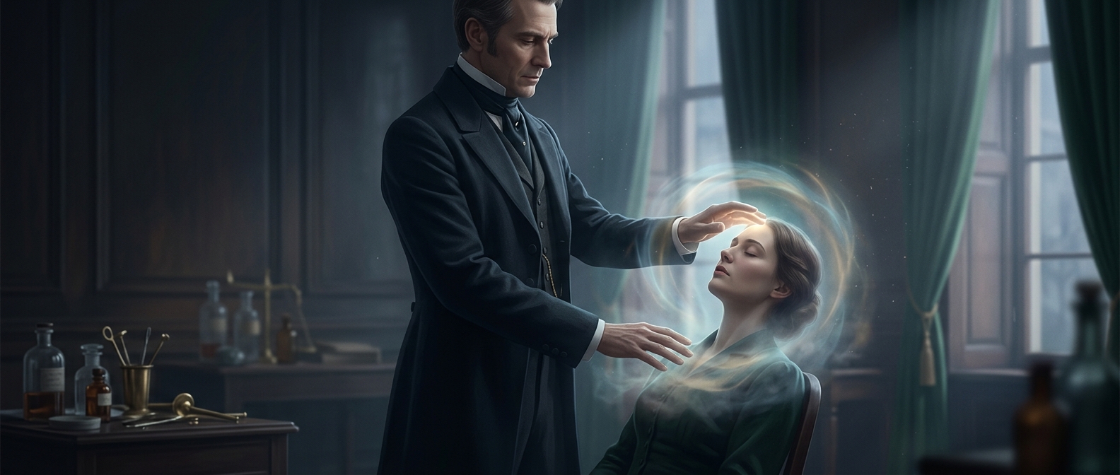Nineteenth-century doctors claimed the mystical aura of mesmerism could act as anesthesia