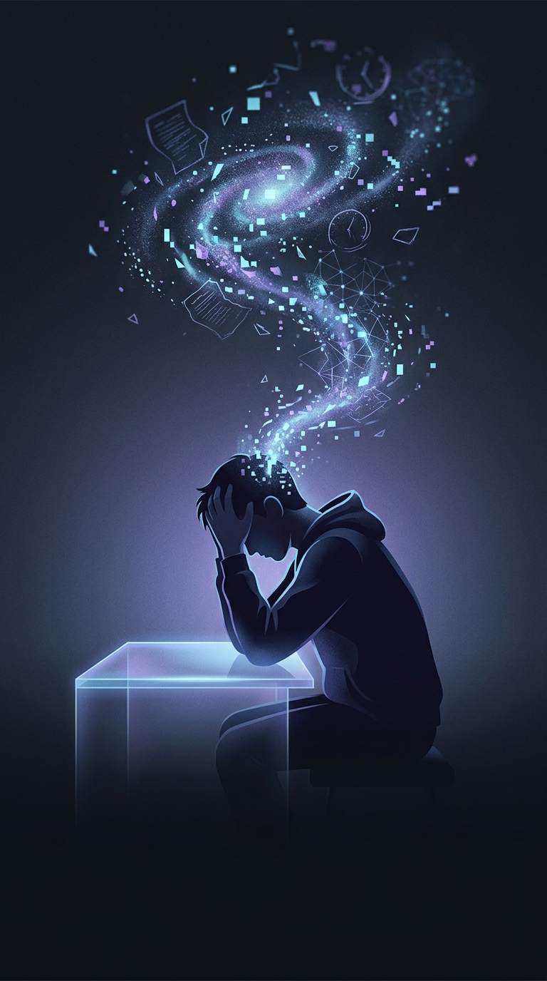 If you pull an all-nighter cramming for a huge test, what devastating thing happens to your memory?