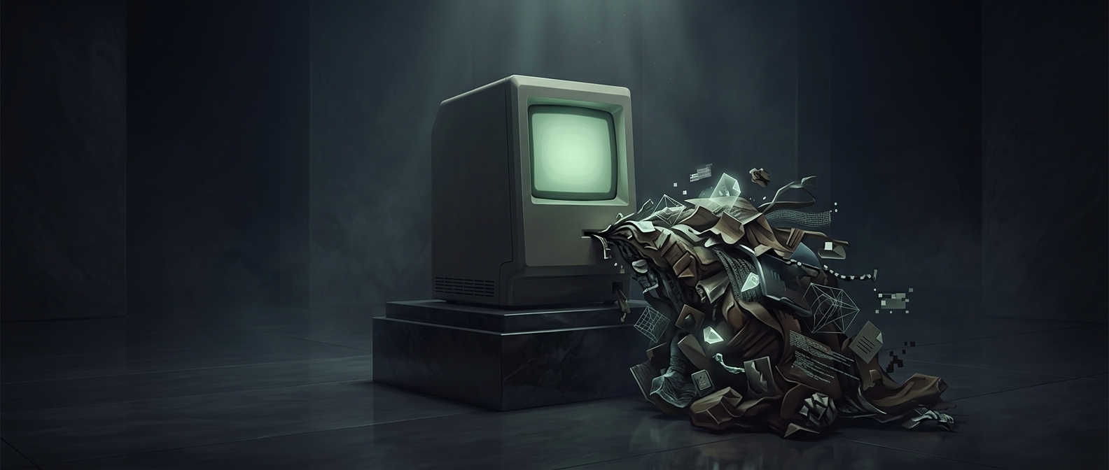 When your Mac's trash can visibly filled up