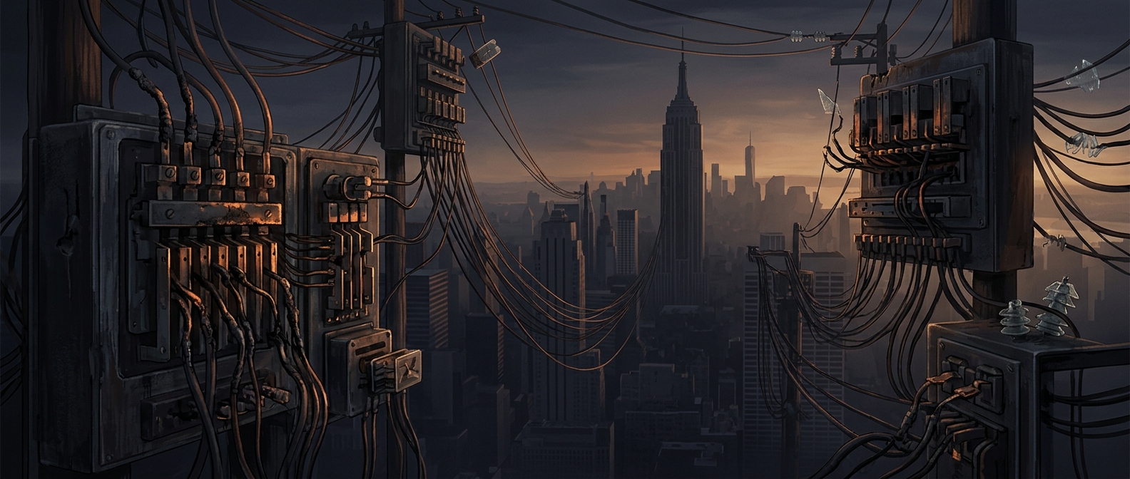 The fire that knocked out 170,000 New York phones