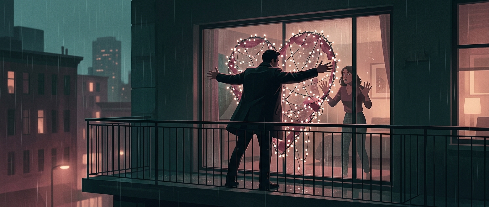 Rom-com grand gestures could get you arrested