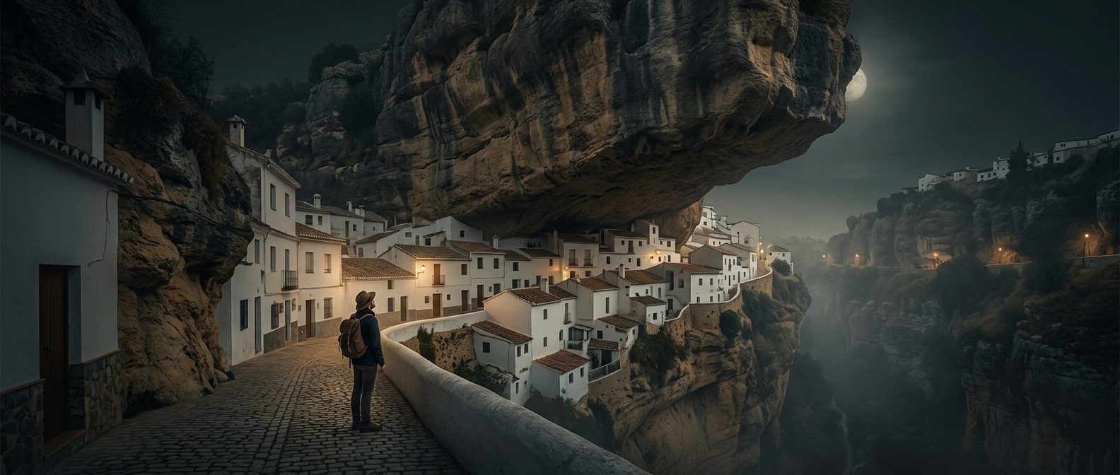 In this Spanish town, boulders are house roofs