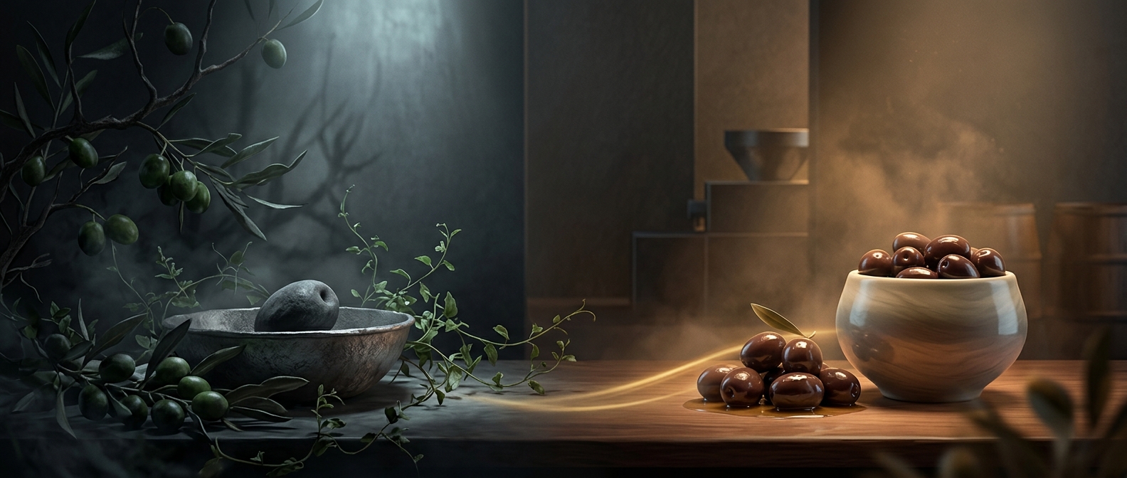 Why fresh olives are unbearably bitter