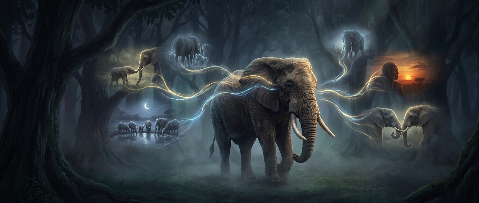 Elephants hold immense emotional memory