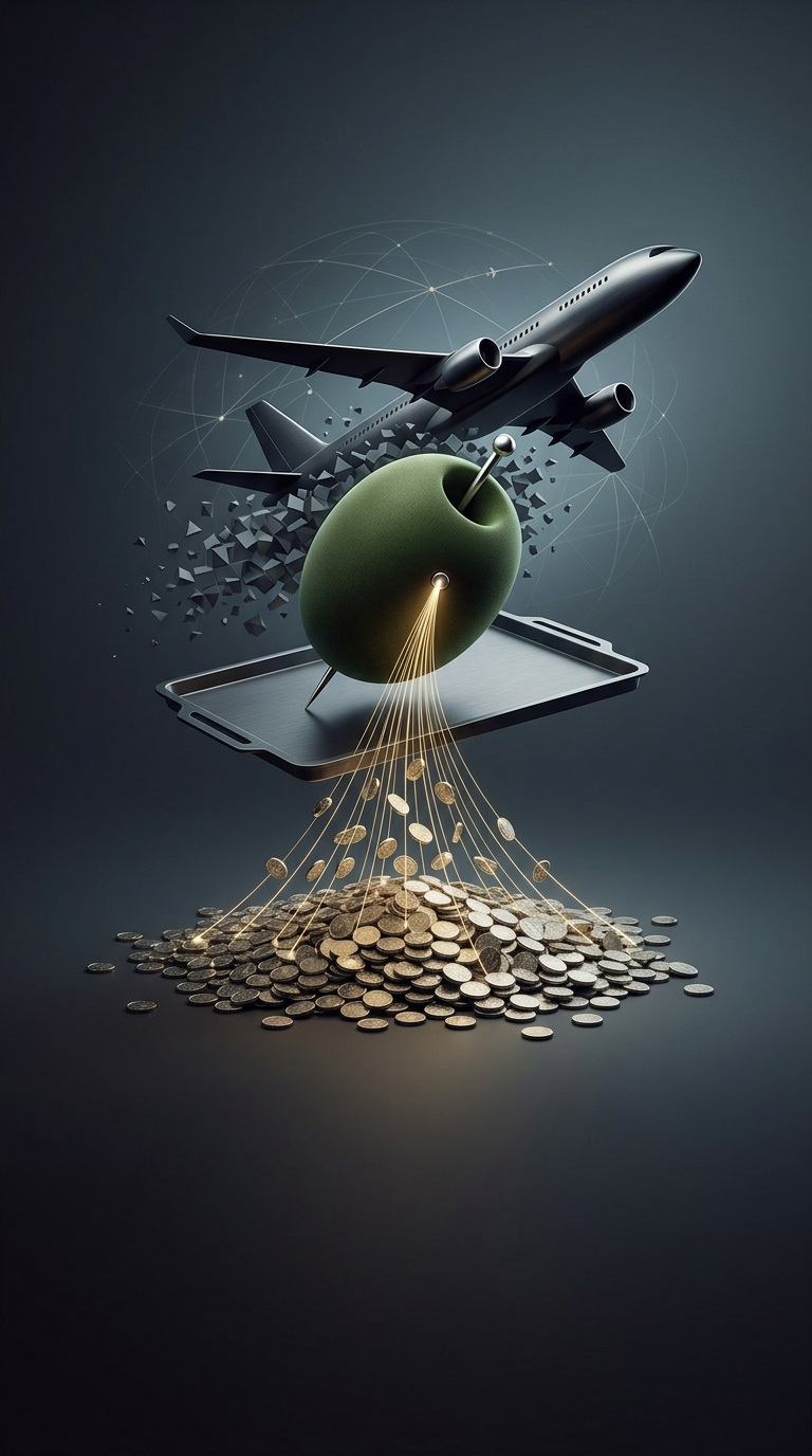 American Airlines successfully saved forty thousand dollars in a single year during the late nineteen eighties simply by removing one single olive from every first-class side salad.