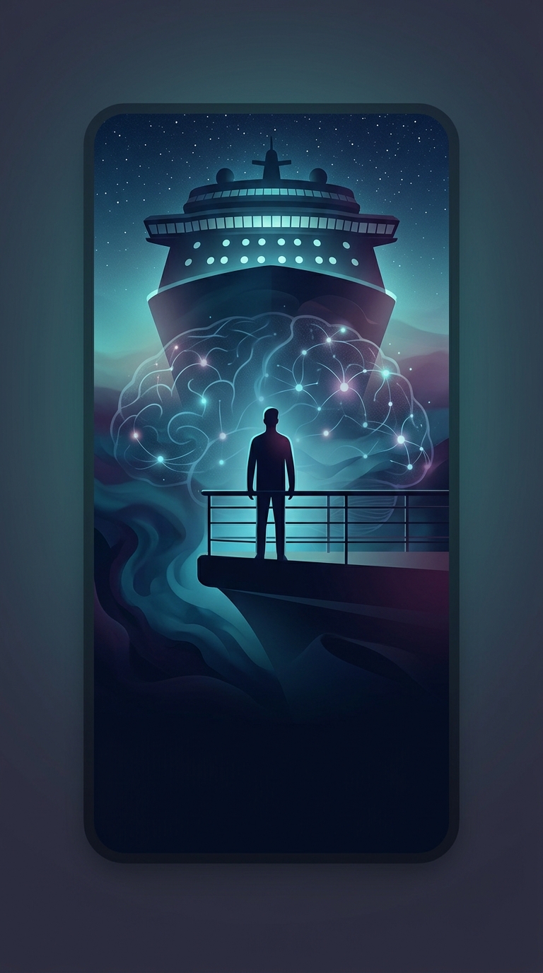 What terrifying psychological phenomenon explains why people occasionally throw themselves off massive cruise ships?