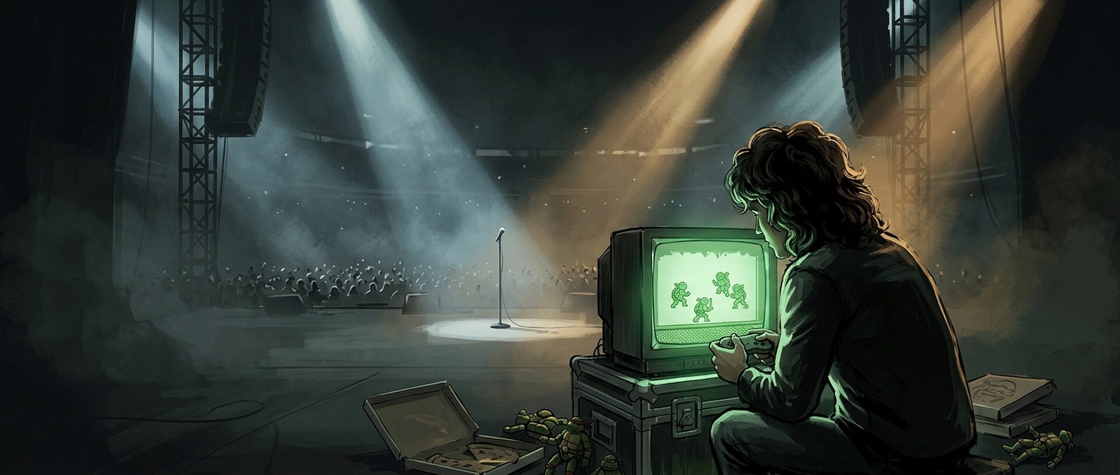 Why Axl Rose kept fans waiting for Ninja Turtles