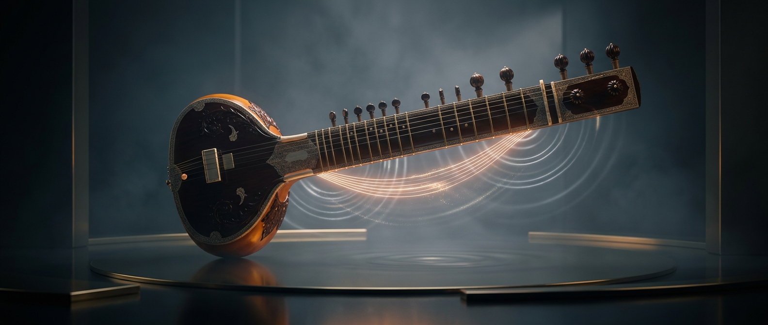Some sitar strings vibrate without being touched