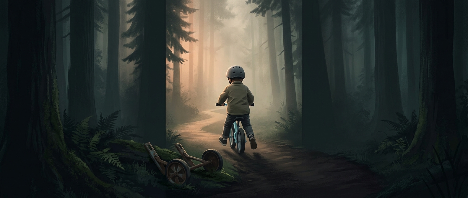 Why balance bikes skip the training wheels