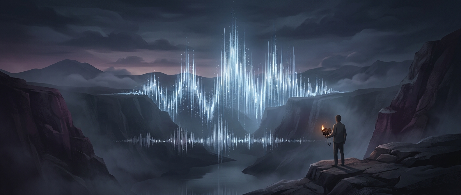 Audio bit depth dictates available dynamic volume ranges