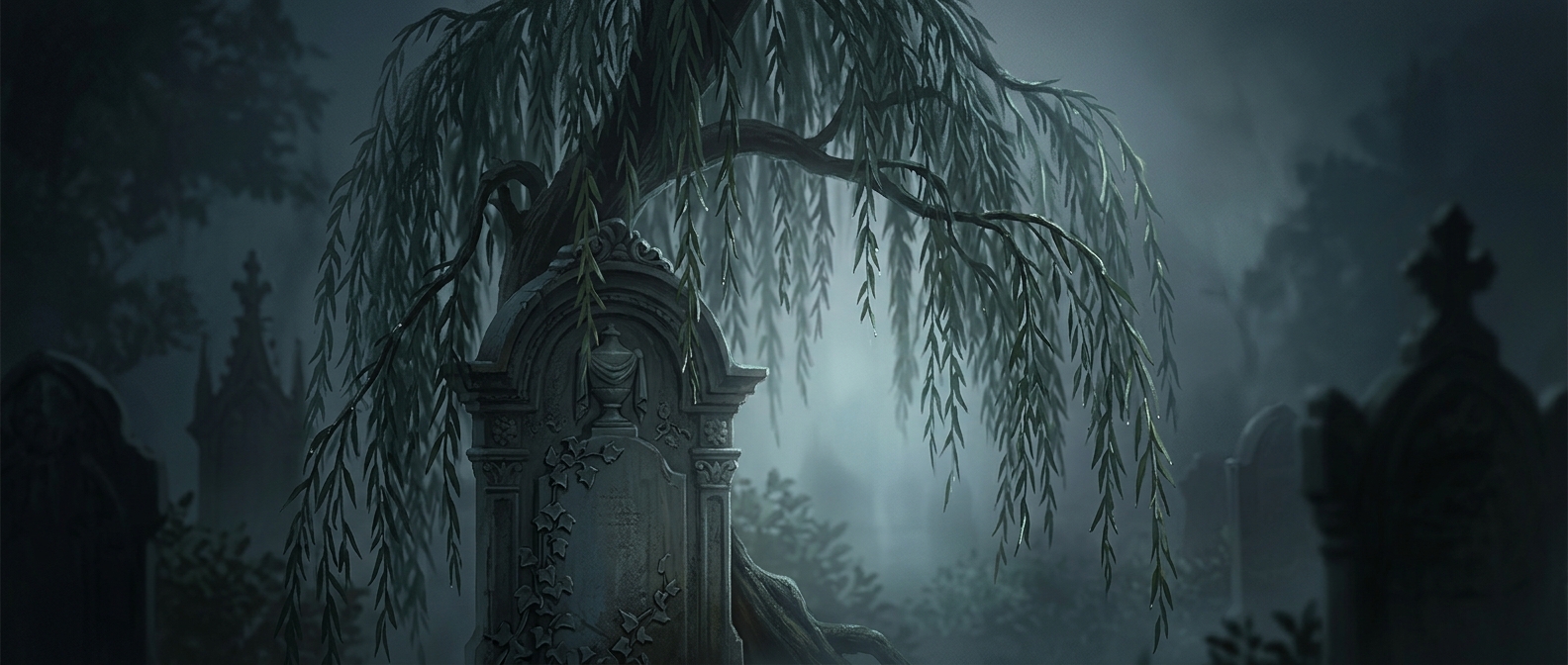 Why Victorian cemeteries were full of weeping willows
