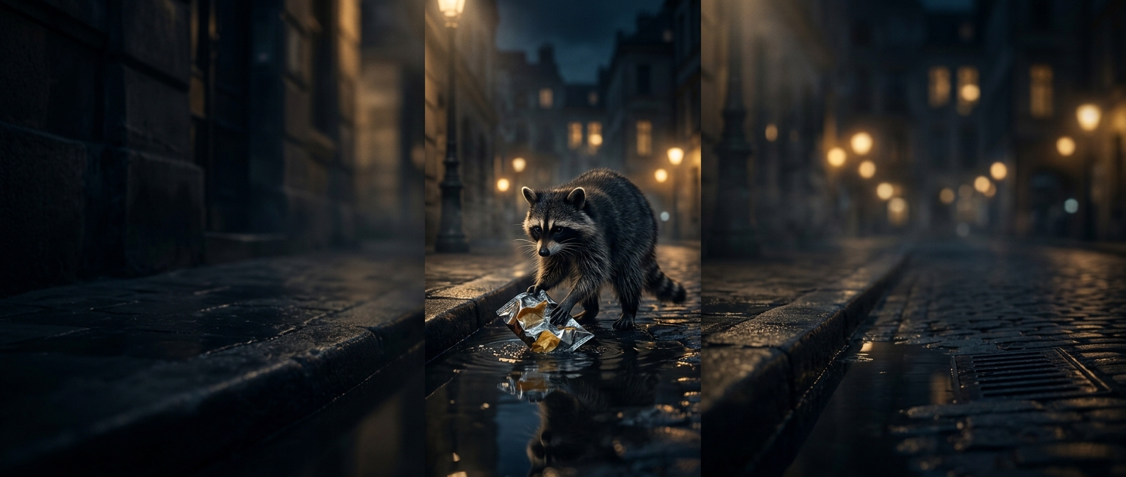 Why raccoons wash even dry food