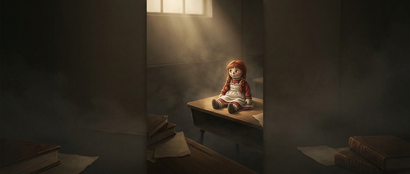 Annabelle the doll terrorized naive students