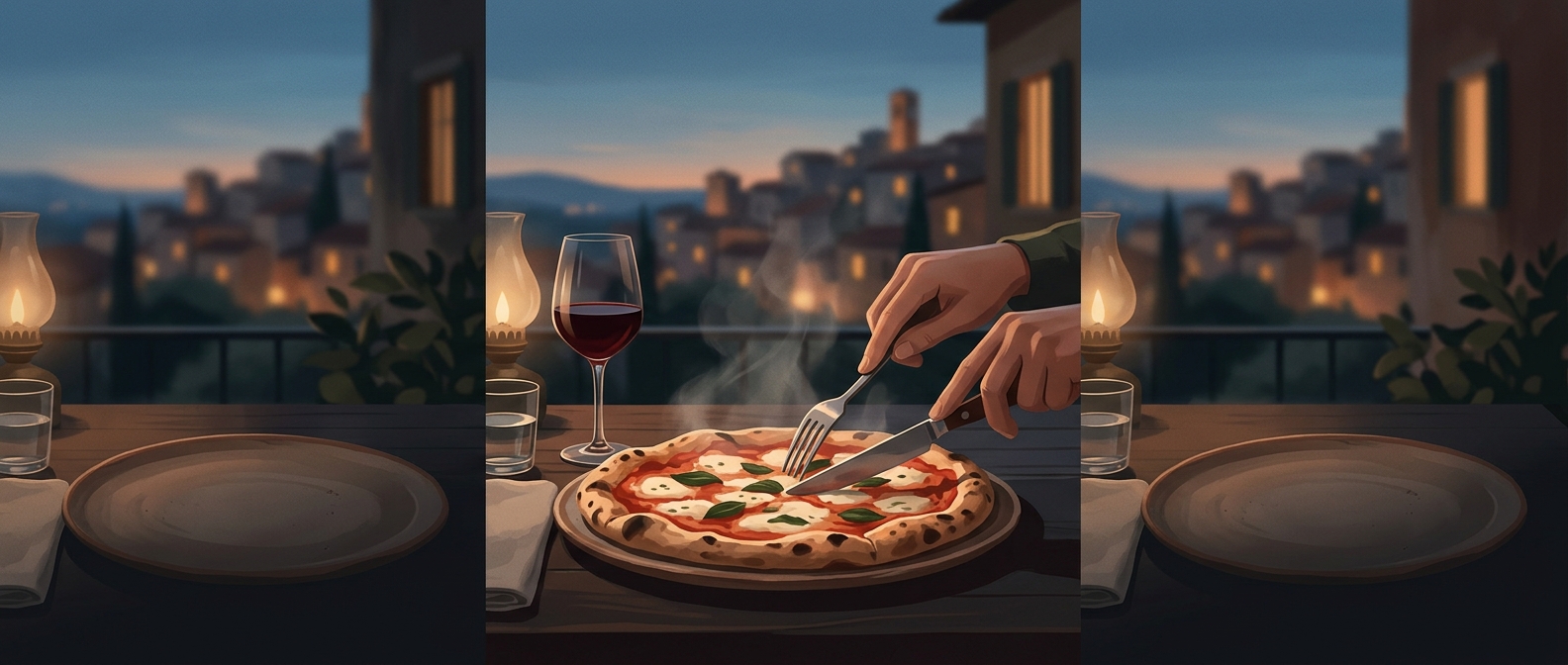 Why pizza in Italy may arrive unsliced