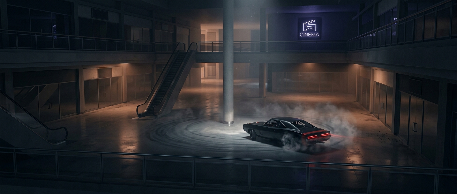 Where Hollywood stunt drivers practice their drifts
