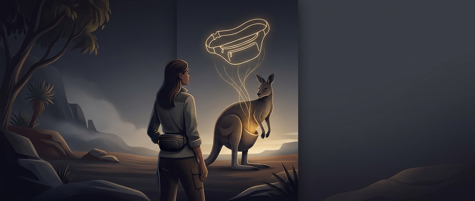 Your fanny pack owes a debt to kangaroos