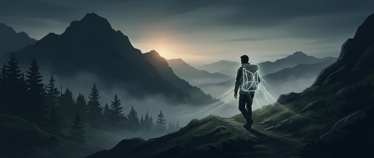 First aluminum frame backpack was crafted in the fifties