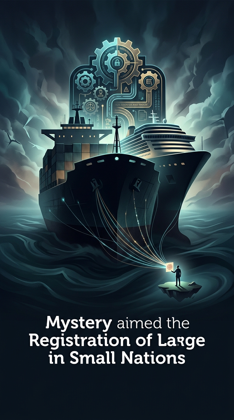 Why are most luxury cruise liners and massive cargo ships mysteriously registered in small countries like Panama?