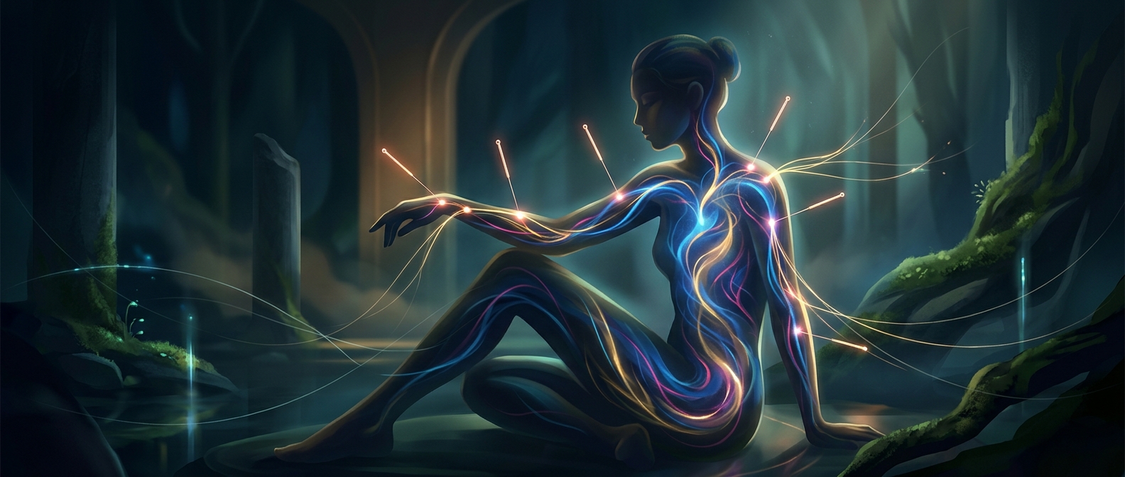 What acupuncture needles may do to the body