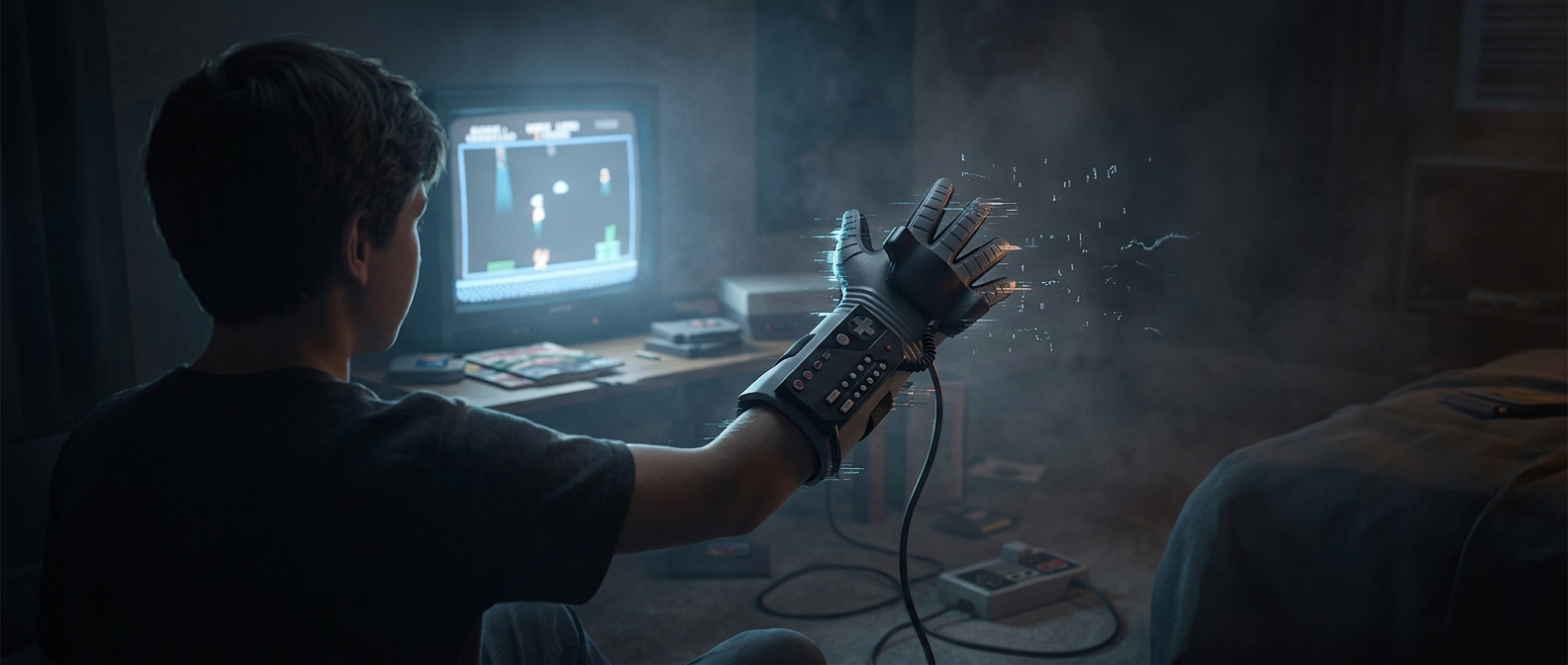 Power Glove заставляла героев дергаться в углу