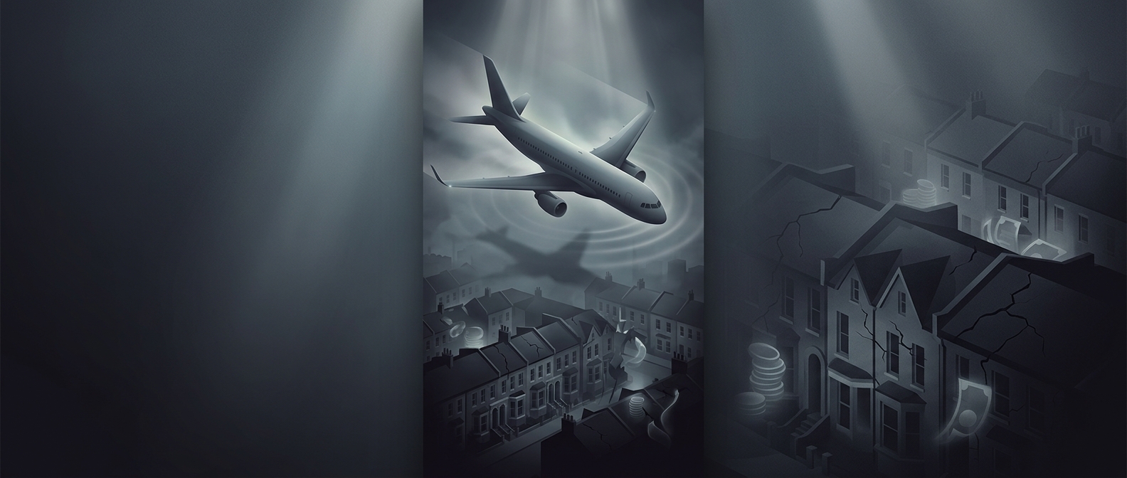 Airplane noise can erase billions in home value