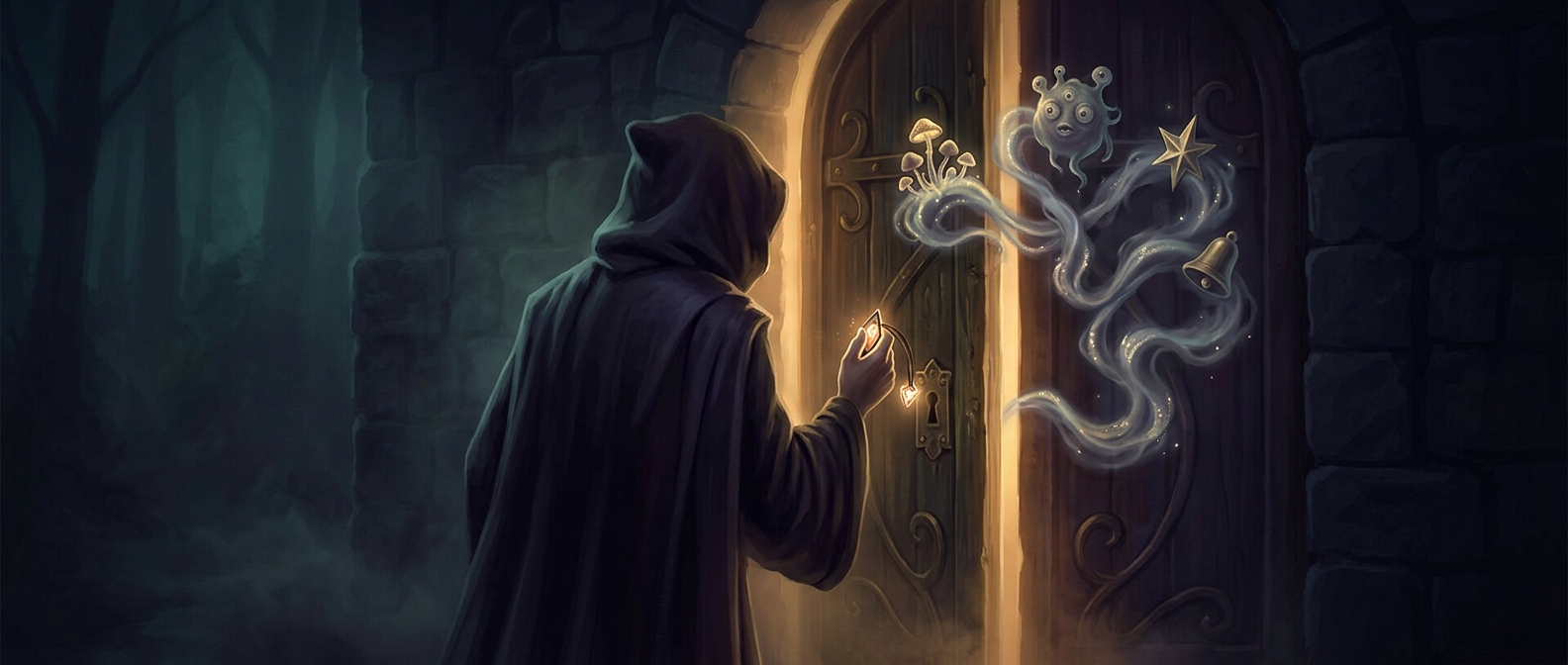 Exclusive magic clubs require bizarre secret phrases