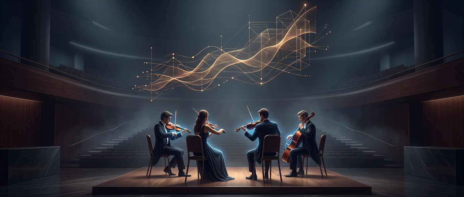 Why a string quartet costs more but plays no faster