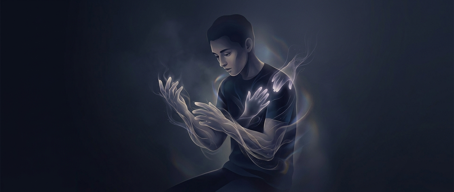 Phantom sensations make you hallucinate invisible touches