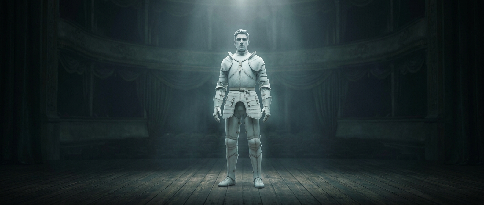 Ghosts onstage once wore squeaky white leather