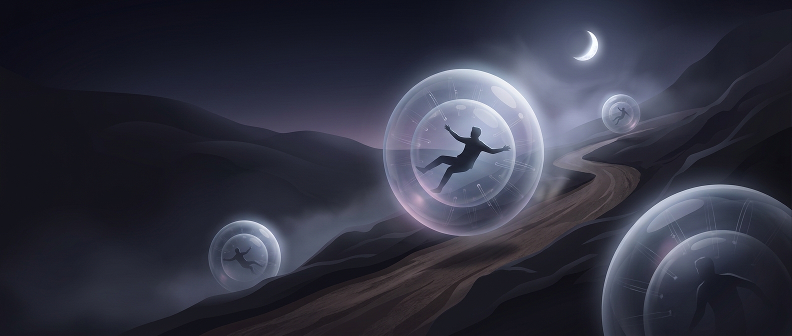 Zorb balls encase humans in giant transparent plastic