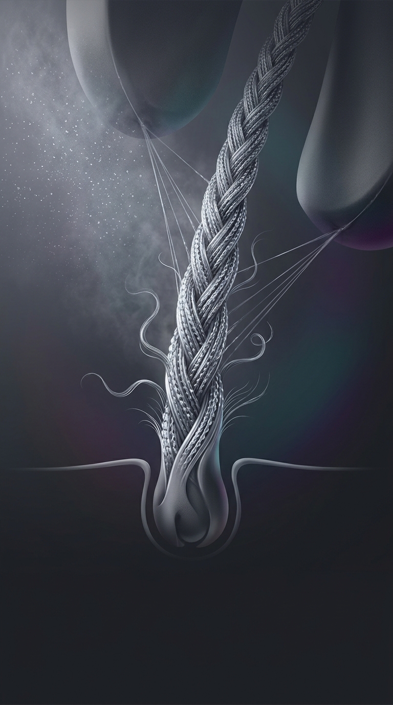 Keratin proteins structurally weave together so tightly that a single strand of healthy human hair can support roughly three ounces of weight, meaning a full head of hair…