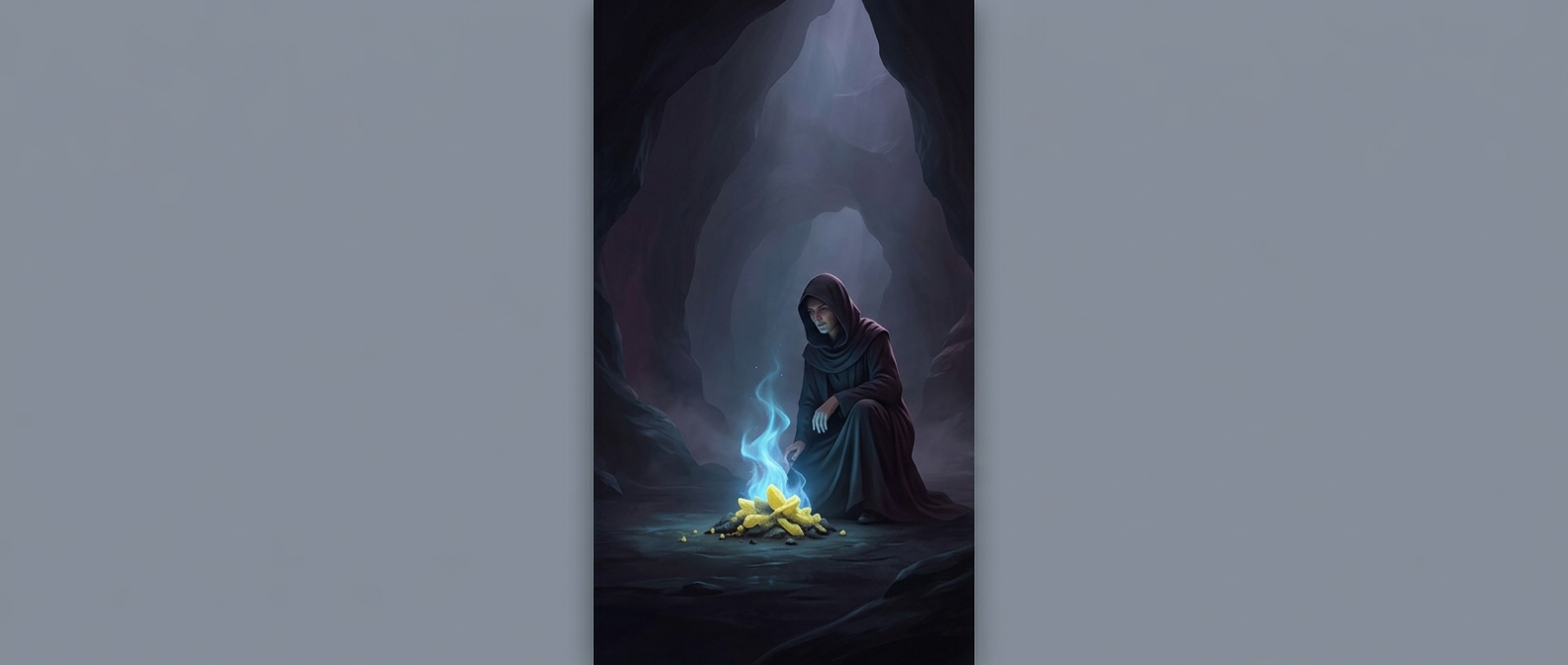 Sulfur burns with a nearly invisible blue flame