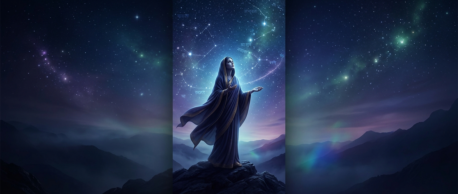 Akasha is a Sanskrit word directly meaning clear sky