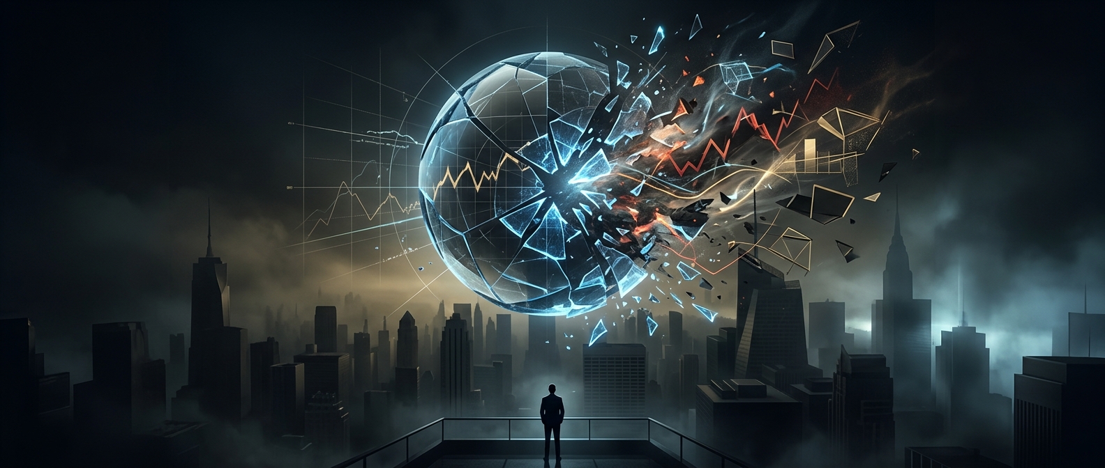 Unpredictable chaotic events completely shatter forecasts