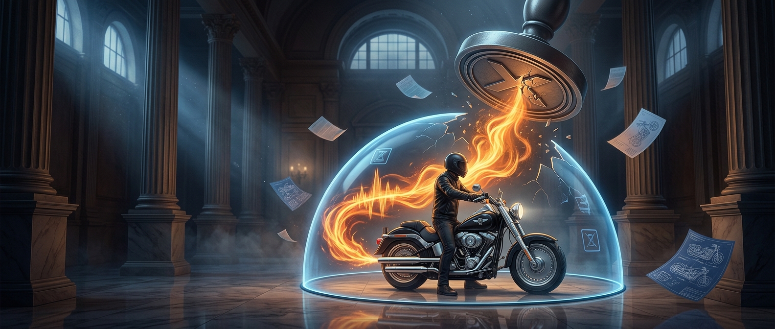 Почему Harley-Davidson не смогла запатентовать звук мотора