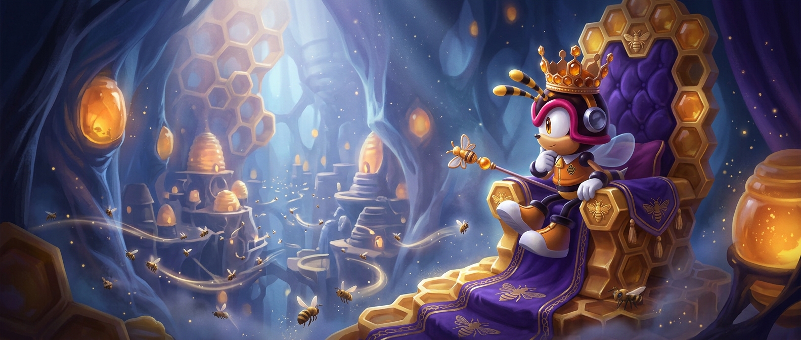 Sonic’s loudest character is secretly a bee prince