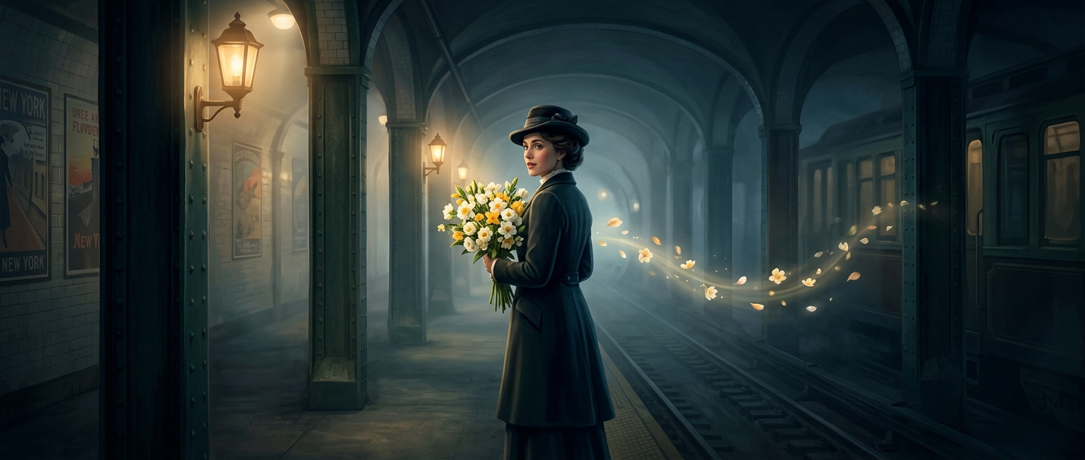 New York’s first subway ride came with free flowers