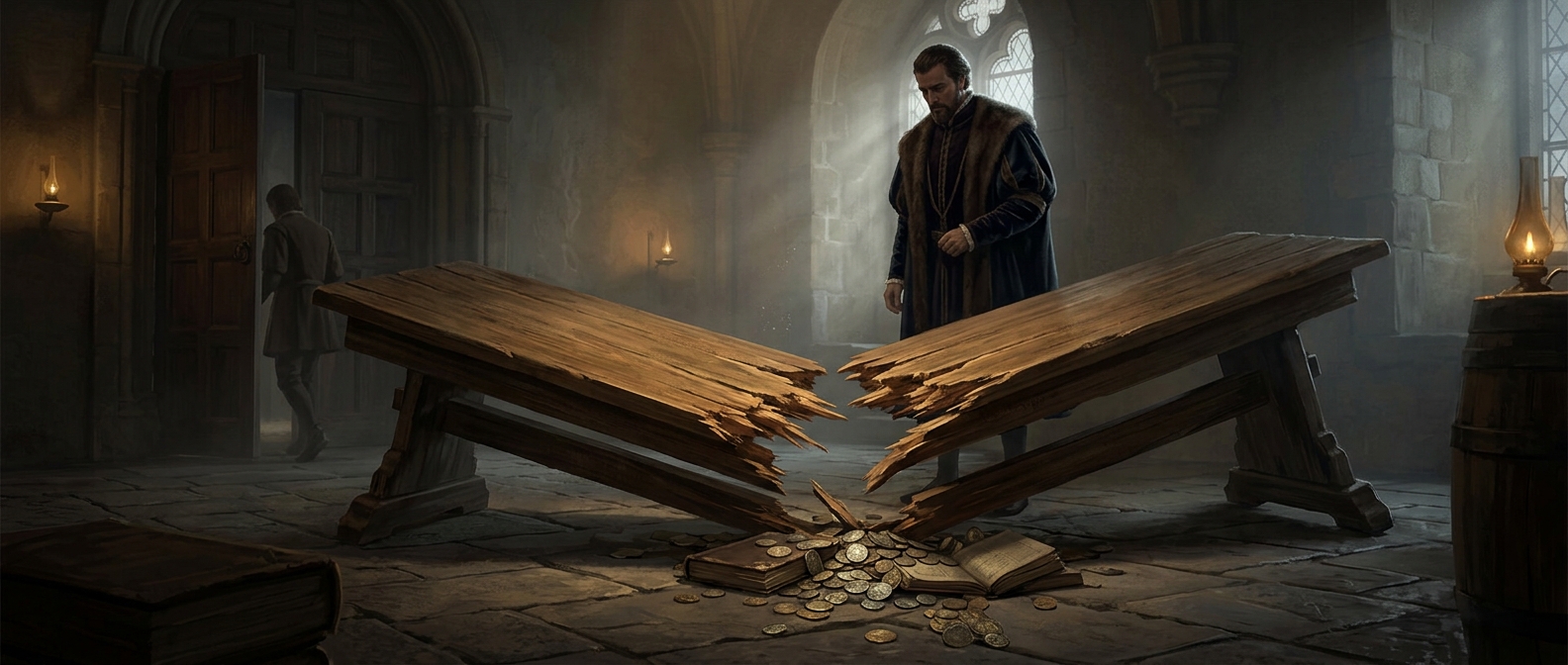 Why going bankrupt once meant breaking a bench